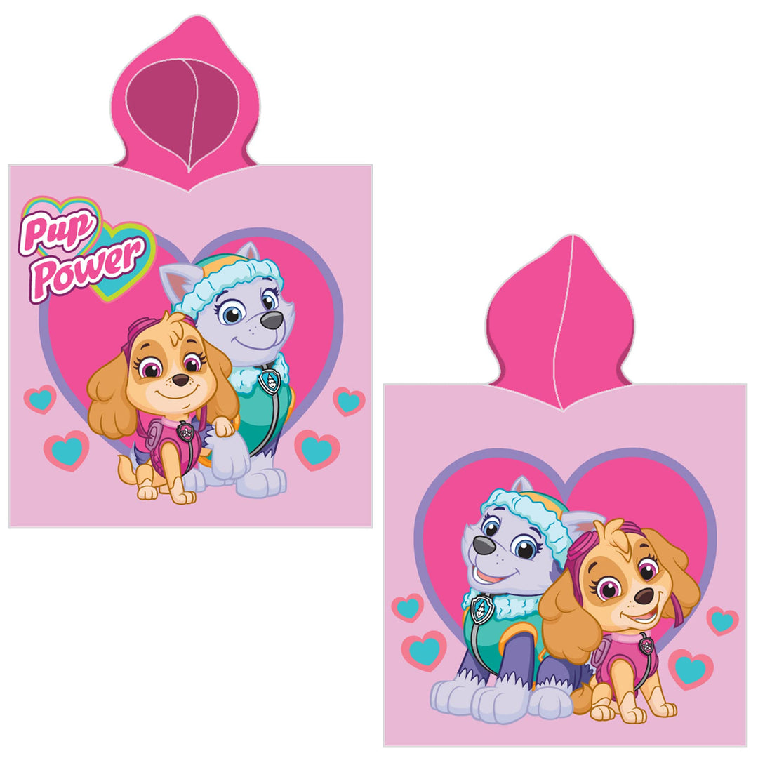 Paw Patrol Kinder Kapuzen Bade-Poncho Girl&