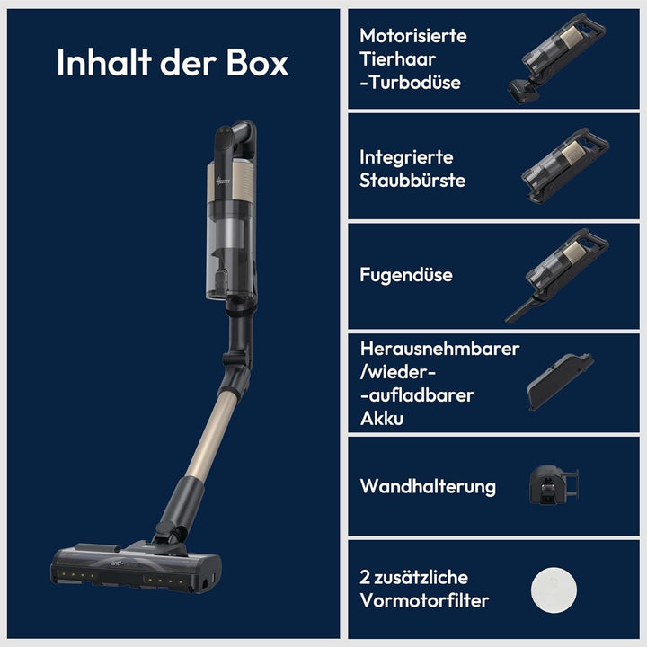 Hoover Akku-Staubsauger kabellos HF3 CORE Pet Flexi mit flexiblem Rohr, Handstaubsauger max. 60min L