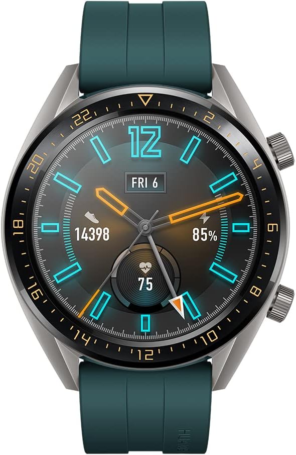 Huawei Watch GT Active Smartwatch (46 mm Amoled Touchscreen, GPS, Fitness Tracker, Herzfrequenzmessu
