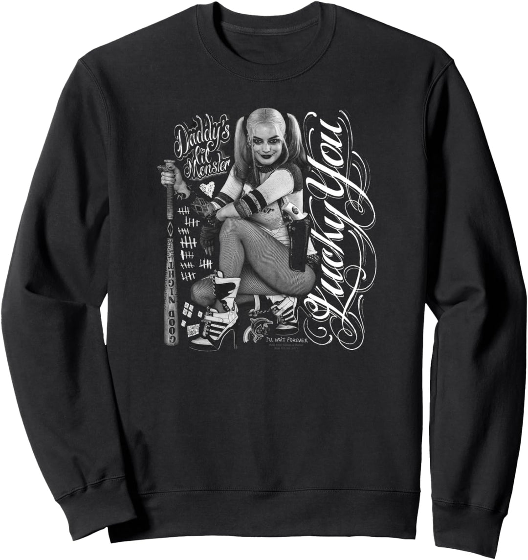 Suicide Squad Harley Quinn Lucky Sweatshirt