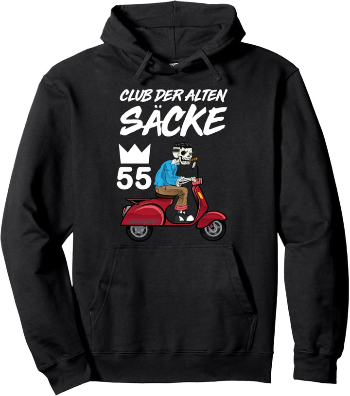 Club der alten Säcke 55 Geburtstag Pullover Hoodie