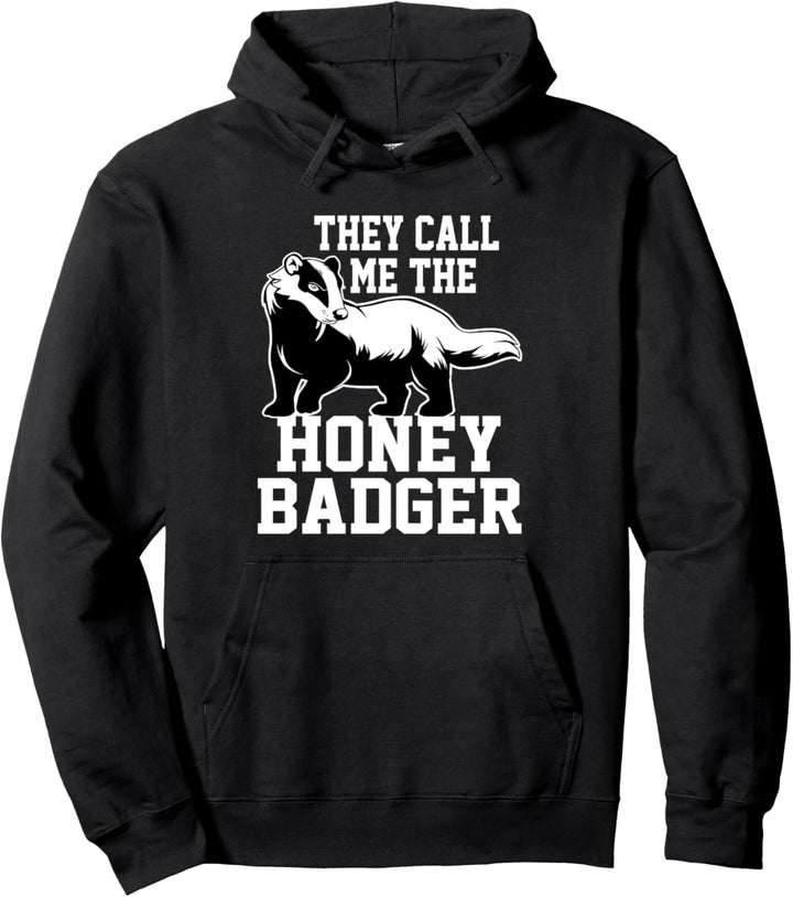 Lustig Honigdachs Spruch Marder Pullover Hoodie