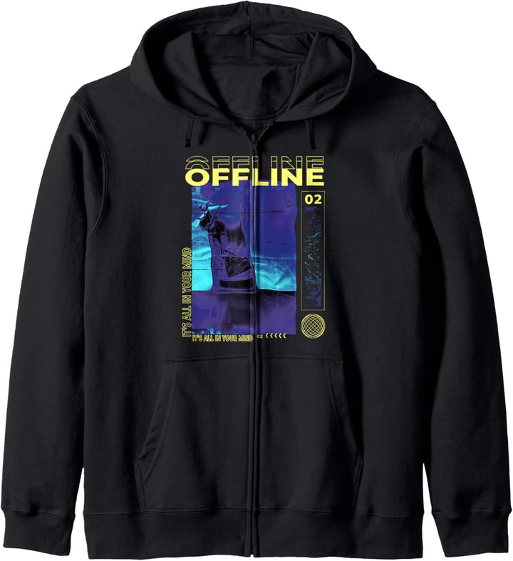 Japanische ästhetische Vaporwave Streetwear Kleidung Kapuzenjacke
