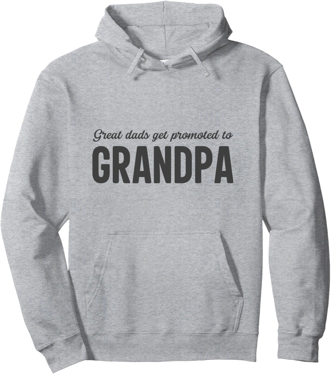 Urväter werden zum Opa befördert Pullover Hoodie
