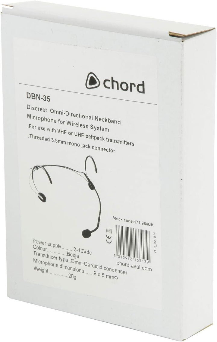 Diskretes Nackenbügel-Headset-Mikrofon in Nieren-Form Boom omnidirectional, Boom omnidirectional