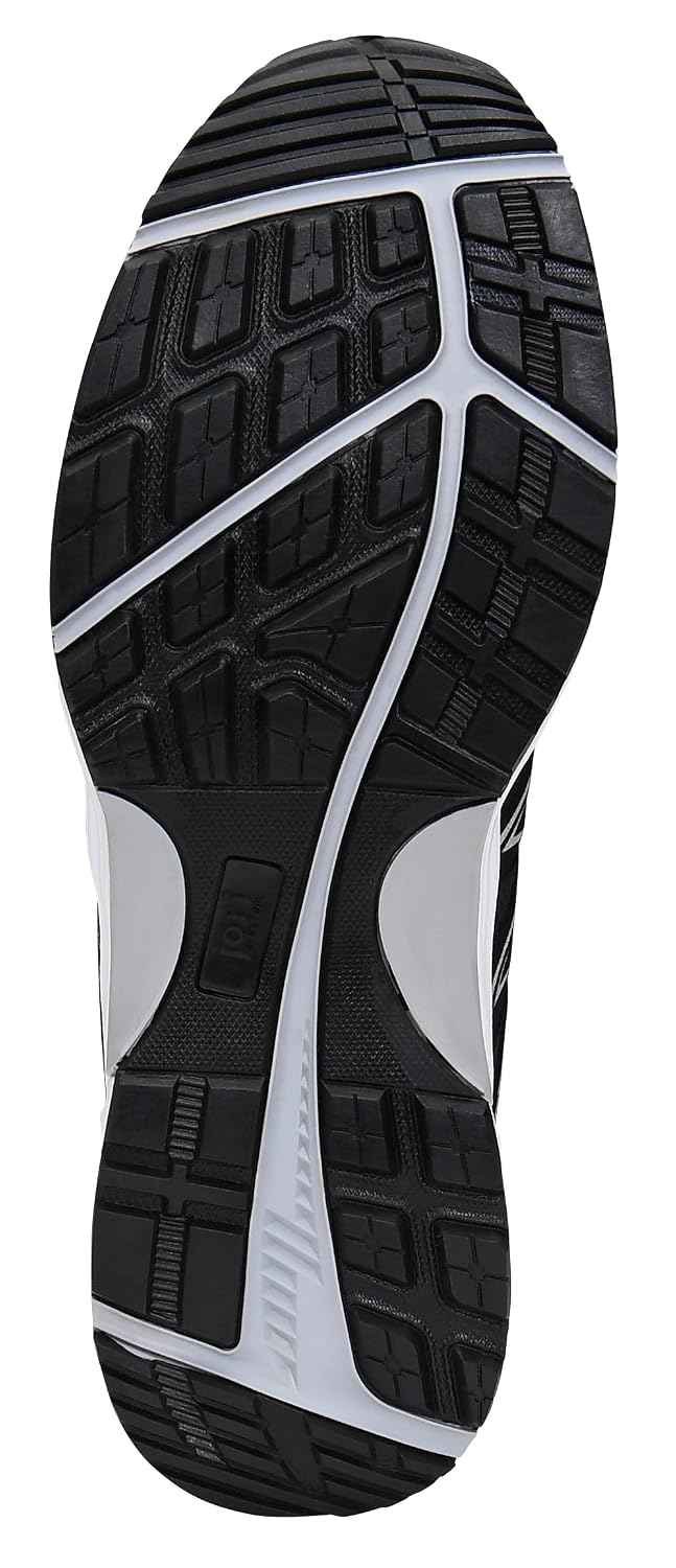 JORI Sicherheitsschuhe jo_Speedy Black-Silver Low ESD S1P, Herren, Textil, Kunststoffkappe (Leichter