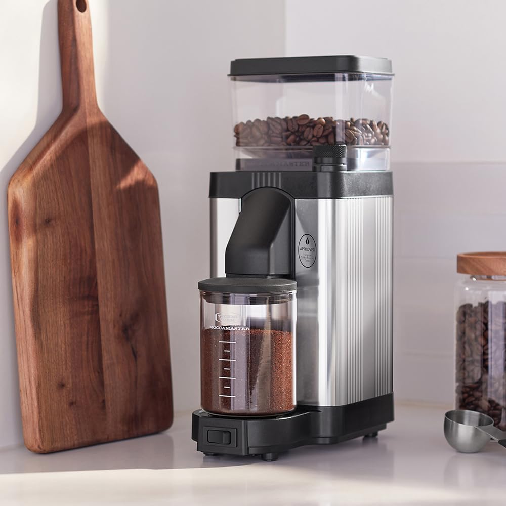 Moccamaster KM5 Kaffeemühle, Polished Silver, Polished Silver