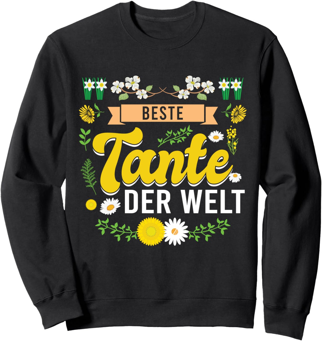 Beste Tante der Welt Tante Neffe Sweatshirt