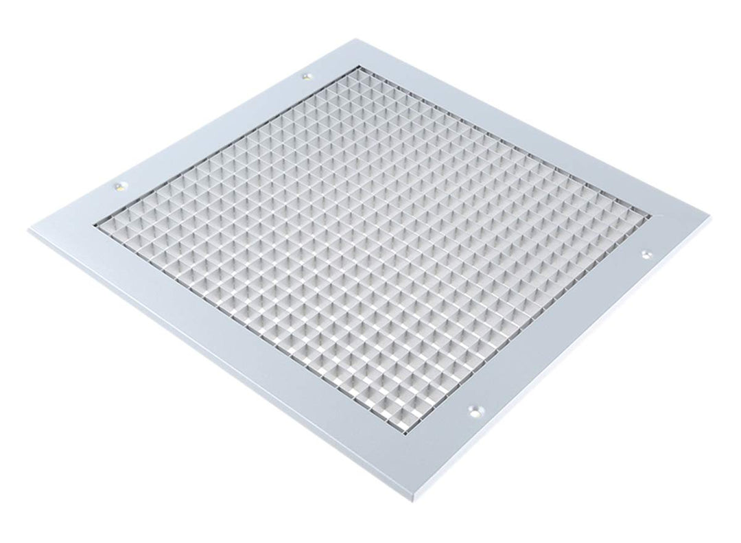 RS PRO 20mm Aluminium Gitter Silber, 300 x 300mm