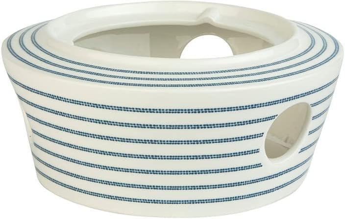 Laura Ashley Blueprint Collectables Teelicht -Candy Stripestreifen Porzellan Candy Stripestreifen -