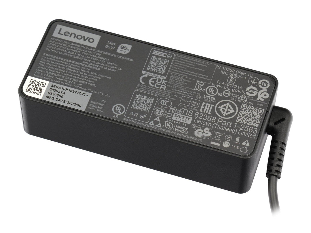 Lenovo ThinkPad X390 (20Q0/20Q1) Original USB-C Netzteil 65 Watt Normale Bauform