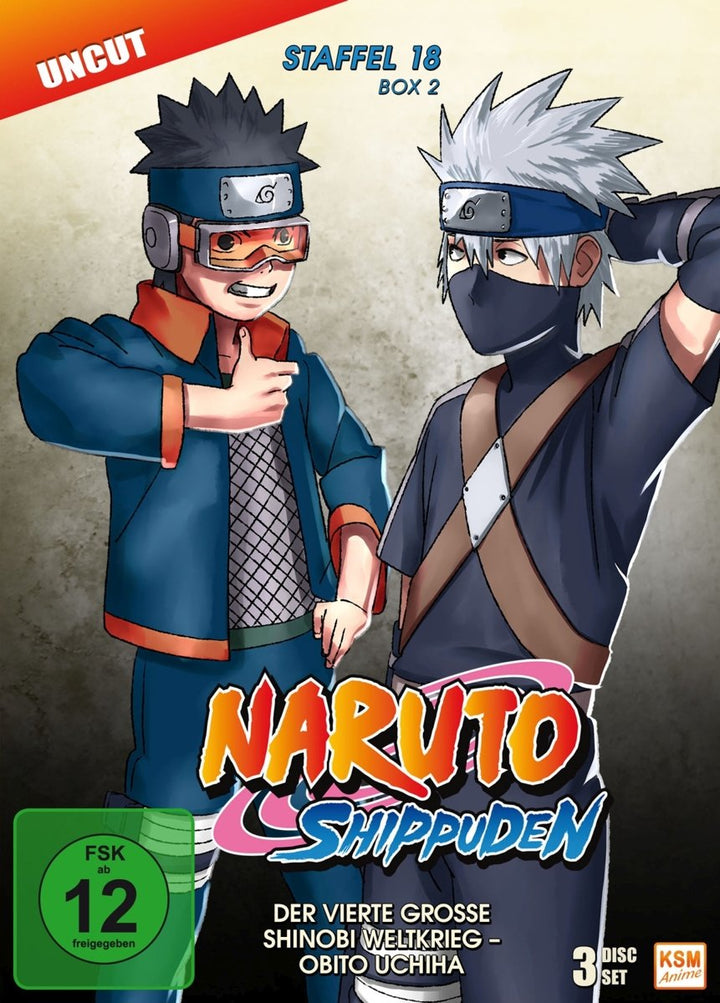Naruto Shippuden - Der vierte grosse Shinobi Weltkrieg - Obito Uchiha - Staffel 18.2: Folgen 603-613