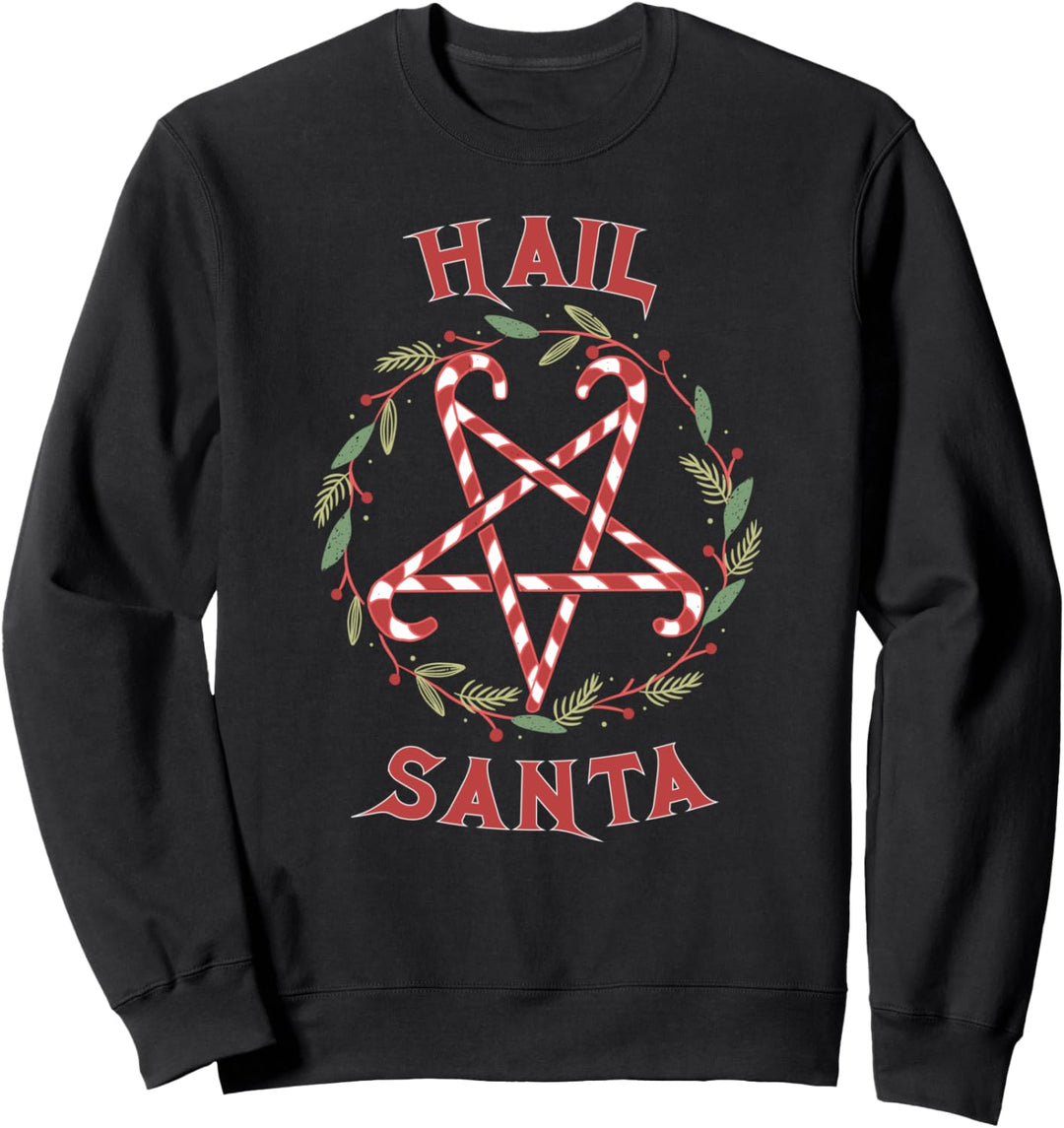 Hail Santa Weihnachten, Krampus Kleidung Sweatshirt