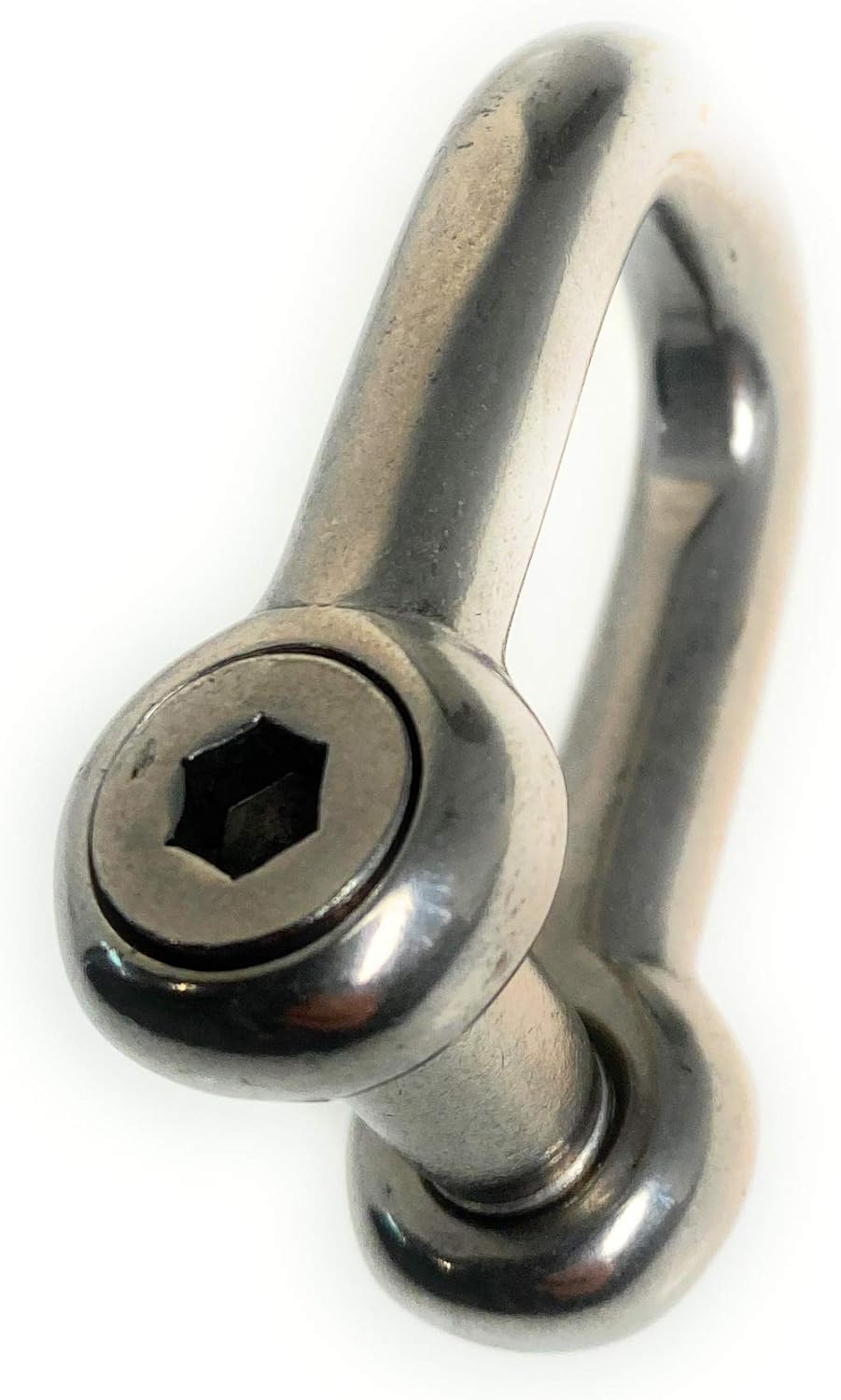 ARBO-INOX - Schäkel - Rundschäkel mit Innensechskant - Edelstahl A4 19mm, 19mm