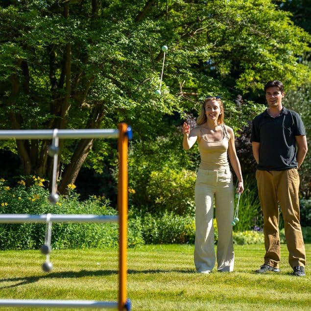 Uber Games - Profi Hard Golf Leitergolf Spiel - Grün/Grau - 100% Profi - Stark und Stabil - in Luxus