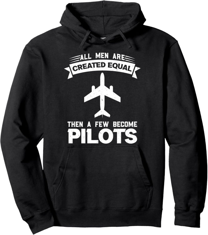 Einige Männer werden Piloten Pilot Pullover Hoodie