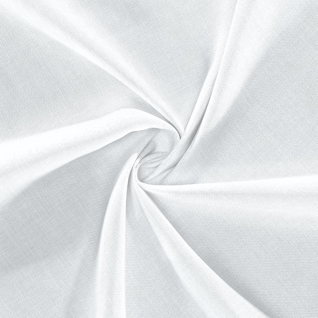 Erwin Müller Tischwäsche, Tischdecke Uni, Madrid weiss Grösse 130x220 cm - angenehme, weich fliessen