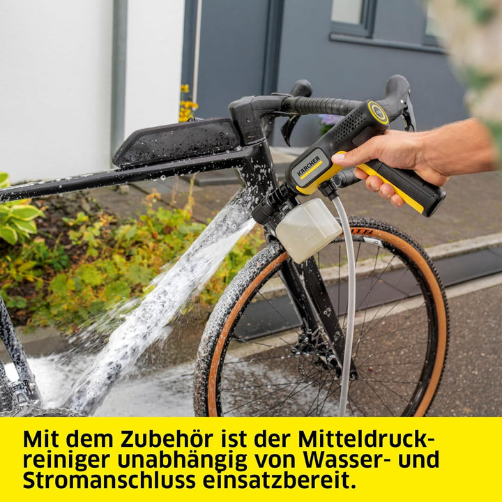 Kärcher Druckreiniger OC Handheld Compact Adventure, Mitteldruck, max. 15 bar, klappbar, USB-C-Ansch