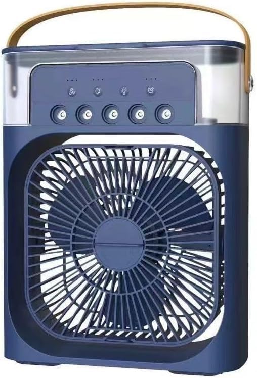ragbare Klimaanlage Fan, 4 in 1 Personal Mini Cooling Fan mit Wassernebel Spray, 3 Geschwindigkeiten