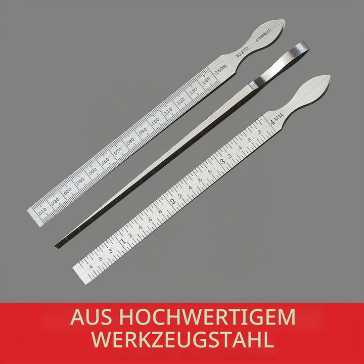 Starrett 270 Messkeil, 0.3-4 mm Messbereich, 0,05 mm