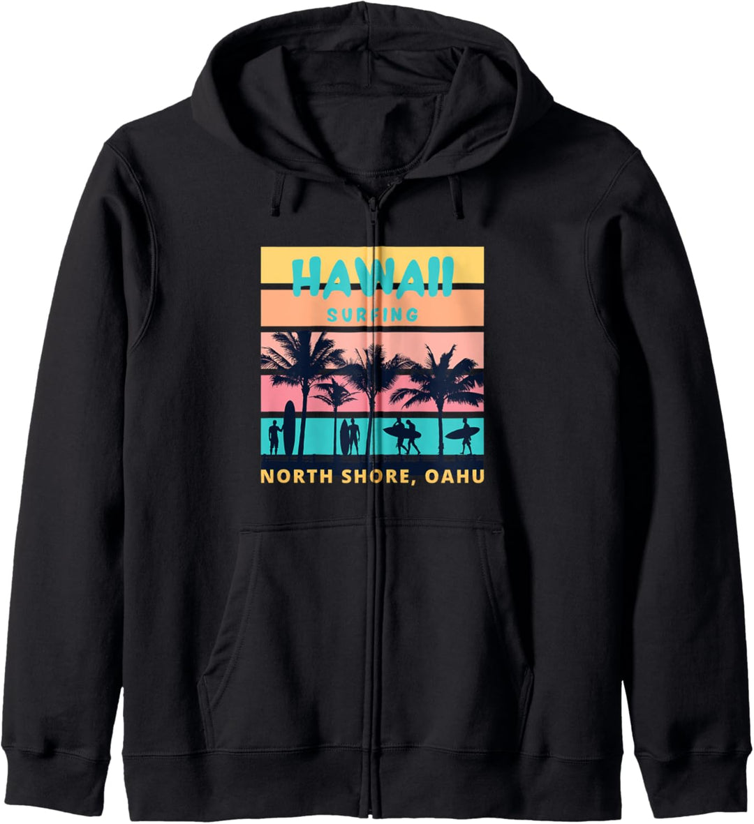 North Shore Harleiwa Hawaii Kapuzenjacke