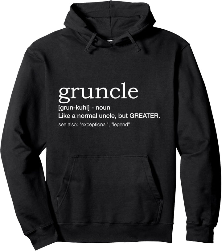 Lustiger Onkel Spruch Gruncle Pullover Hoodie