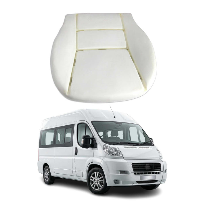 OMAC Sitzpolster Schaumstoff Kompatibel mit FIAT Ducato 2006-2014 Auto Schaumpolster Sandfarben