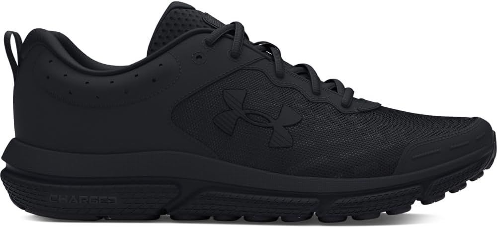 Under Armour Herren Ua Charged Assert 10 Laufschuhe 43 EU Schwarz, 43 EU Schwarz