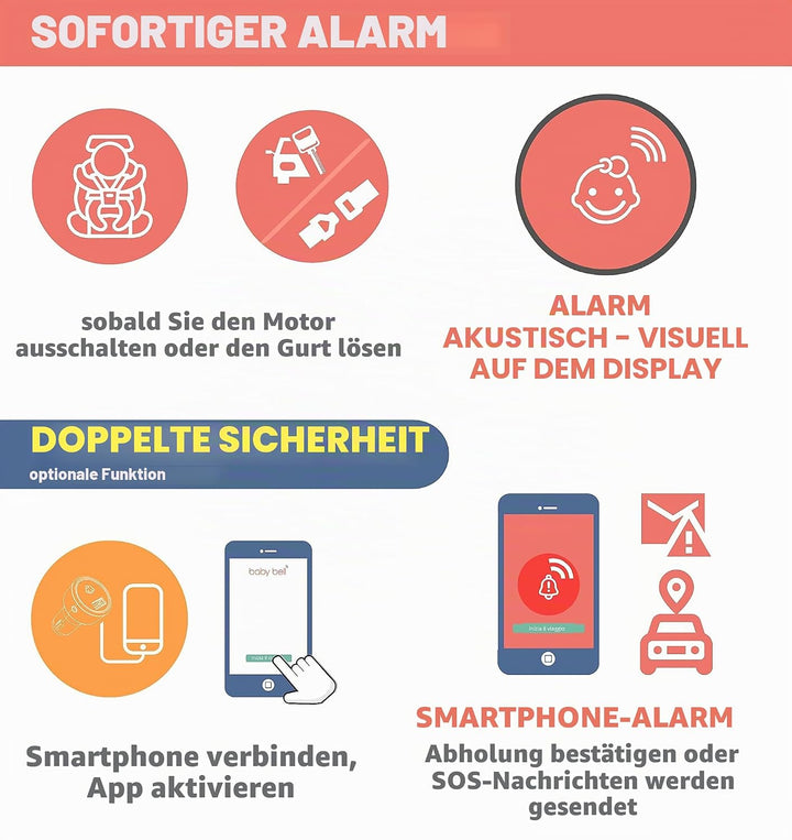 Baby Bell Plus Auto-Abfahrsperre