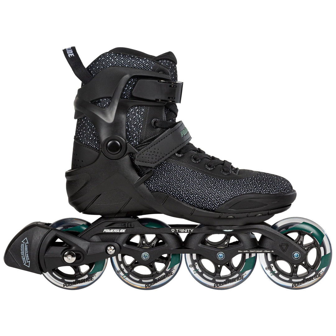 Powerslide Inline Skate Phuzion Enzo BW 90, für Fitness, für Damen und Herren 37, 37