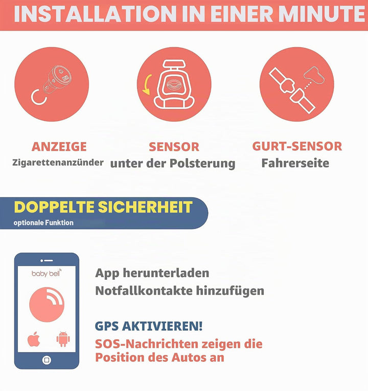 Baby Bell Plus Auto-Abfahrsperre