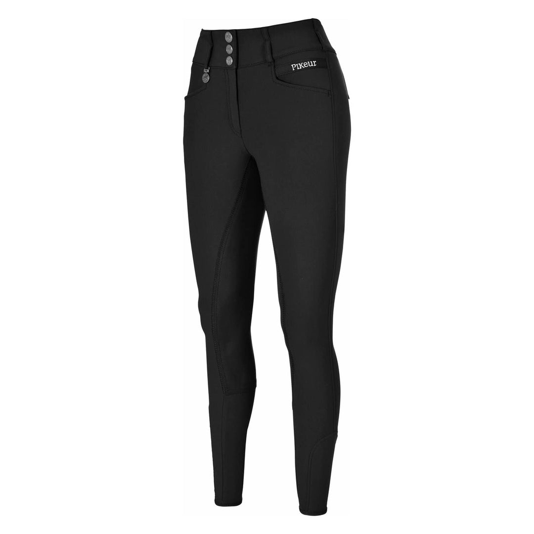 PIKEUR Damen Softshell Vollbesatz Reithose CANDELA CO mit McCrown Besatz