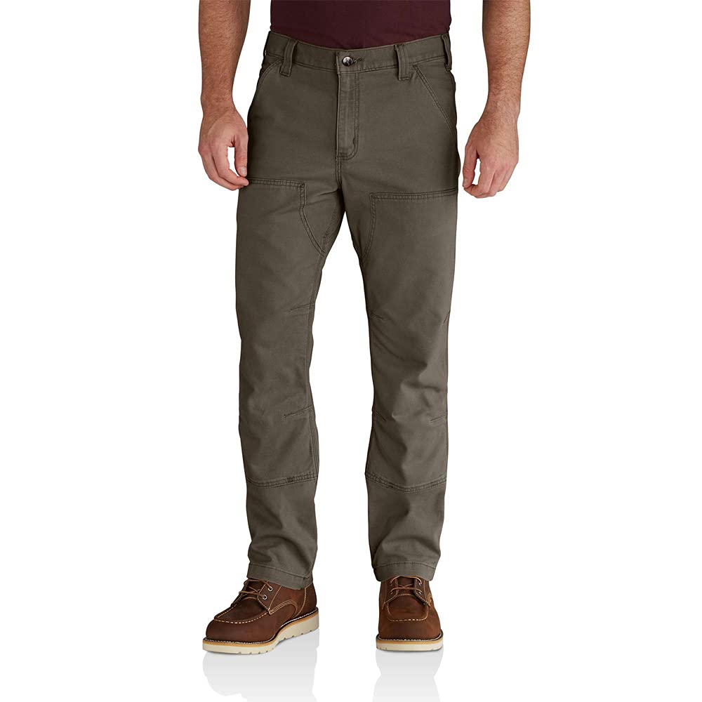 Carhartt Herren Rugged Flex Rigby Hose mit doppelter Vorderseite Arbeitshose 30W / 32L Tarmac, 30W /