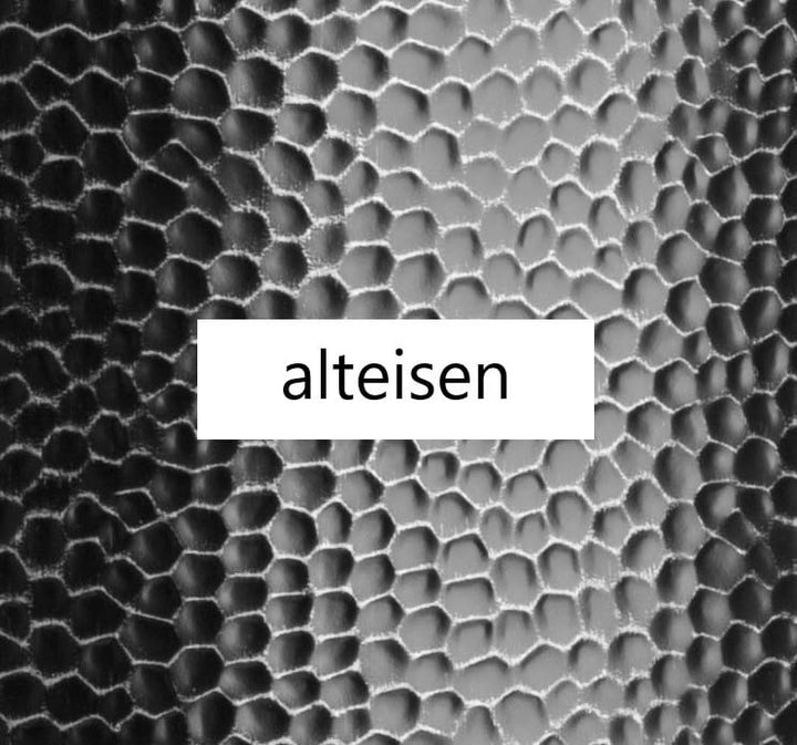Ascheeimer 14oder25l,alteisen oder kupferfarben gehämmert 14l alteisen gehämmert, 14l alteisen geh&#