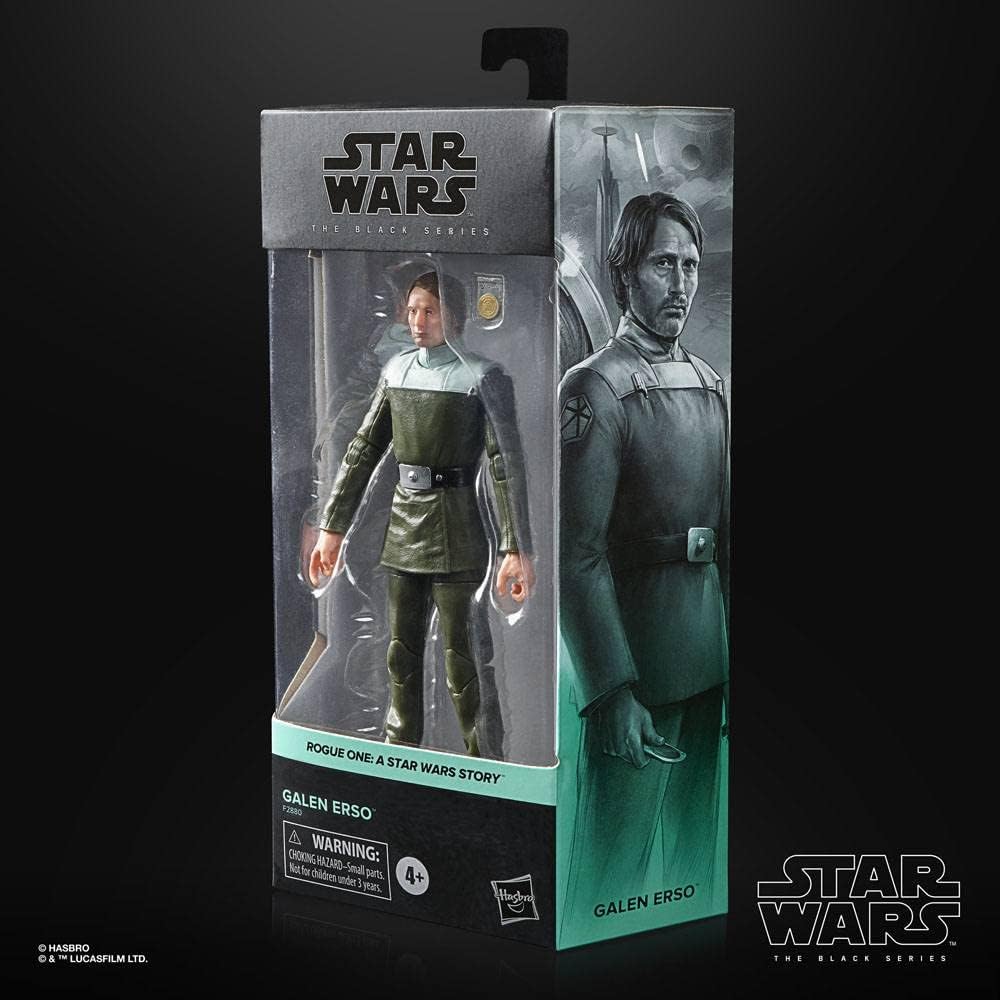 Hasbro Zubehör RD-RS270066 Star Wars The Black Series Galen Erso, Cartoon, Colour, único