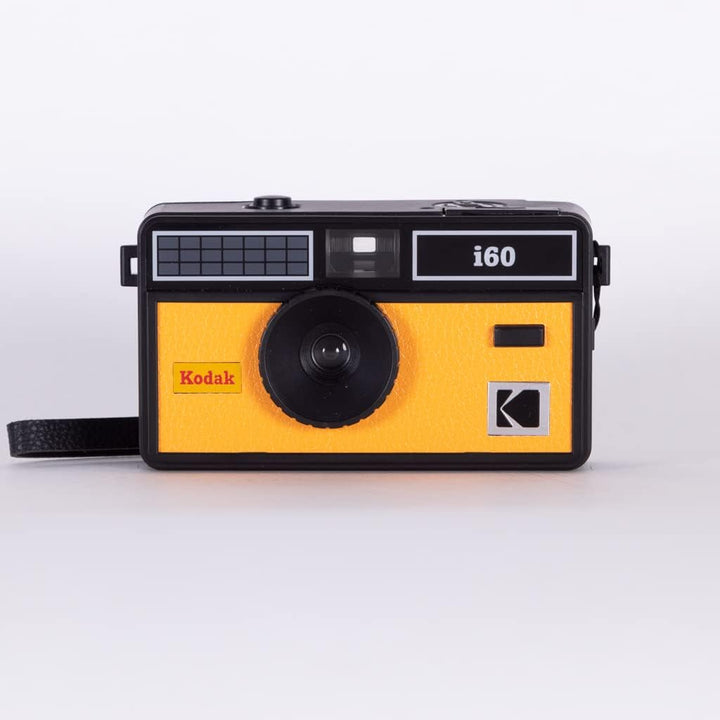 Kodak i60 Wiederverwendbare 35-mm-Filmkamera – Retro-Stil, fokussierfrei, integrierter Blitz, Drücke