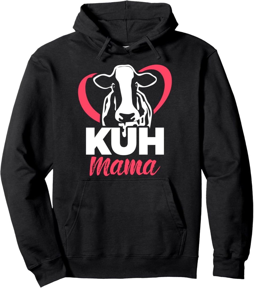 Kuh Mama Bauer Mutter Bauer Landwirtin Kühe Pullover Hoodie