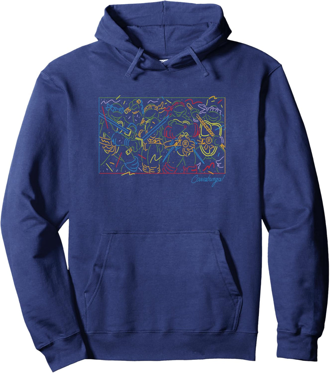 Teenage Mutant Ninja Turtles Rainbow Cowabunga Pullover Hoodie