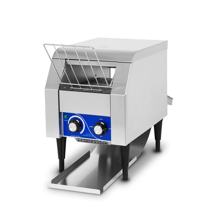 vertes Durchlauftoaster Toaster mit Laufband aus Edelstahl (1340W, 230V, Gastro Profi für Toast und