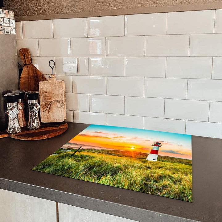 KitchenYeah© Herdabdeckplatte Einteilig Herdabdeckung Abdeckplatte für Ceranfeld Abdeckung Induktion