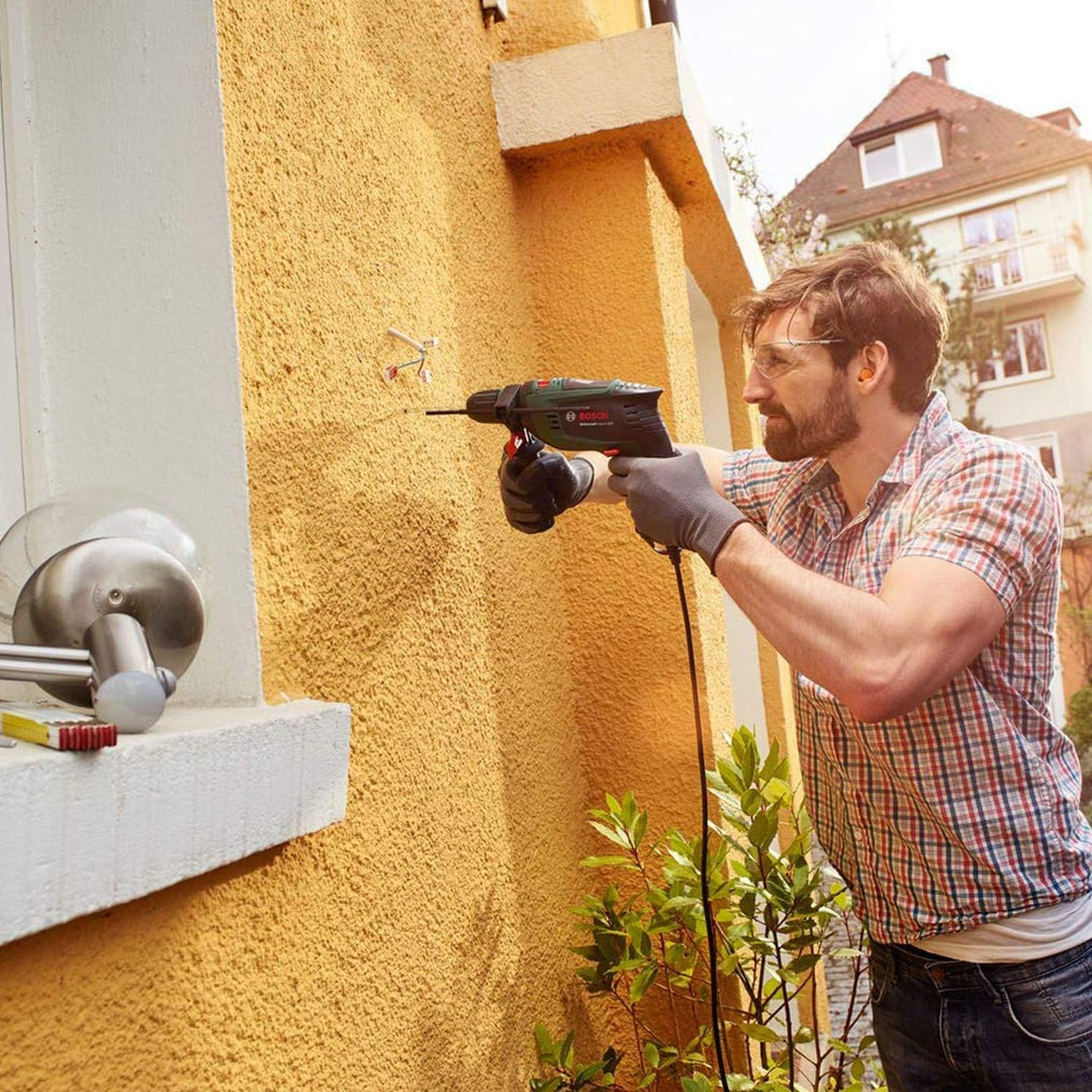 Bosch Schlagbohrmaschine UniversalImpact 800 (800 Watt, Koffer) + 34tlg. X-Line Classic Schrauber un