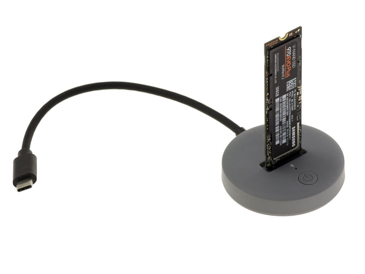 KALEA-INFORMATIQUE USB-Dock für M2-SSDs vom Typ NVMe oder SATA. 10GB Verbindung Typ USB3.2 Gen2 mit