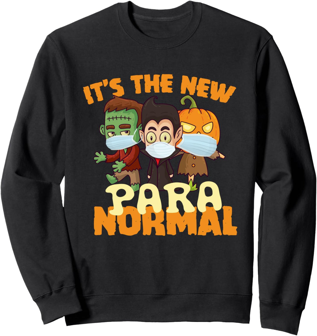 It's The New (Para)Normal - Paranormal Halloween Masks Sweatshirt