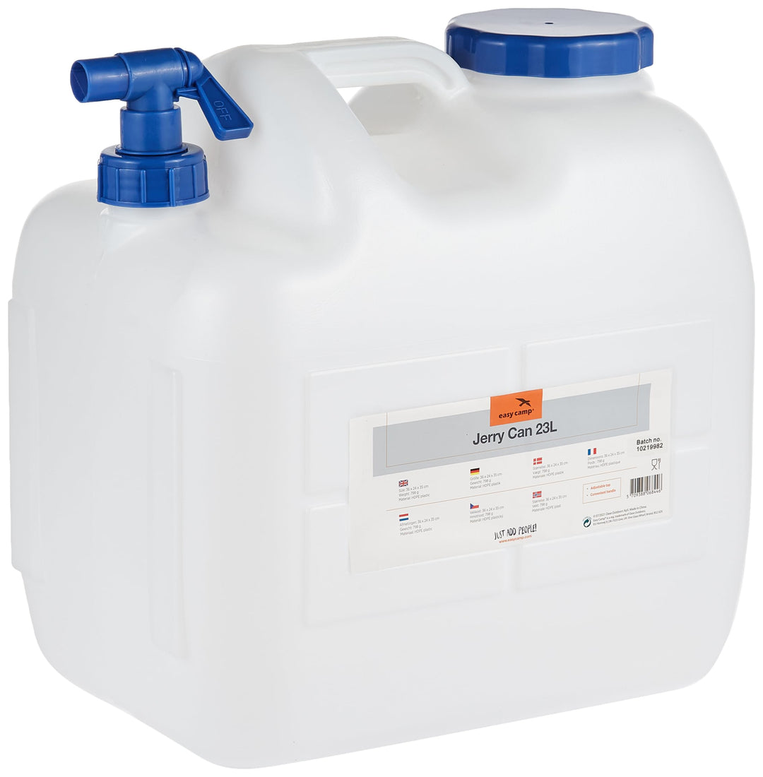 Easy Camp Jerry Can 23L Kanister, Weiss/Blau, One Size