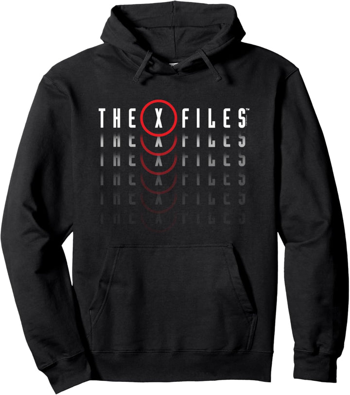 X-Files Sich Wiederholendes Logo Pullover Hoodie
