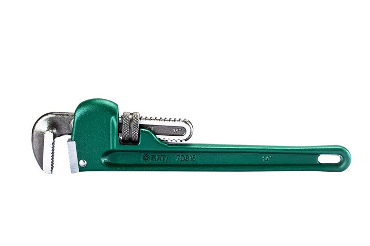 SATA ST70815ST Robuste Rohrzange/Schraubenschlüssel, 356 mm, Grün