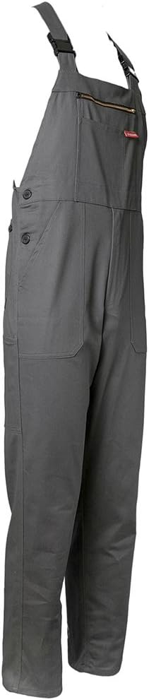 Planam Grösse 29 Herren BW 290 Latzhose grau Modell 0193 Grau 29, Grau 29