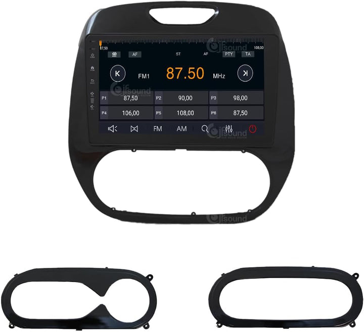 Personalisiertes Autoradio für Renault Captur Android GPS Bluetooth WiFi USB DAB+ Touchscreen 9" 8co