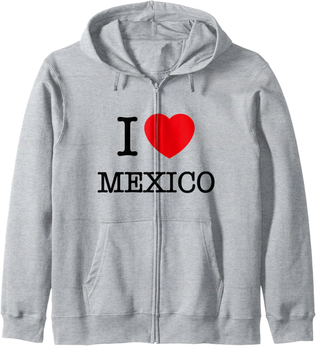 I Love Mexico, Mexico Illustration Graphic Outfit Fashion Kapuzenjacke