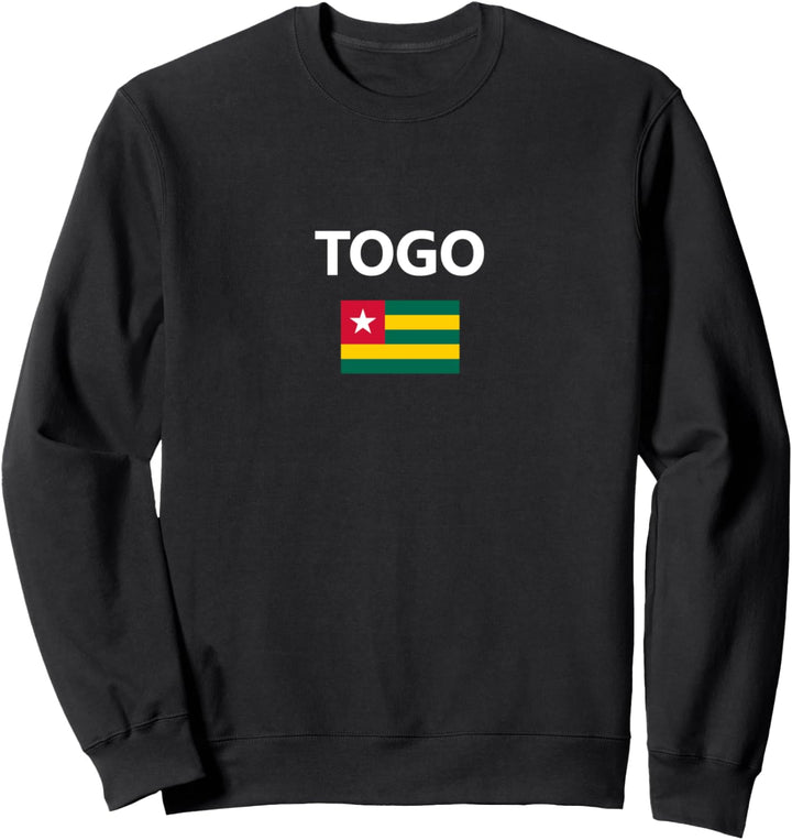Togo Flagge Land Flag Country Sweatshirt